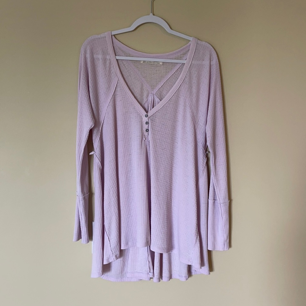 DONATED TOWARDS TORNADO RELIEF We The Free lilac purple flowy shirt